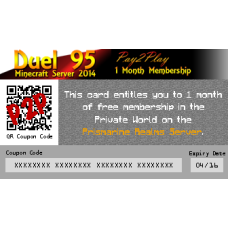 Prismarine Realms Private Reserve (1 month) Prismarine Realms Private Reserve (1 month)